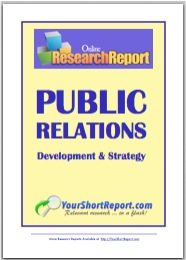 Public Relations Development and Strategy